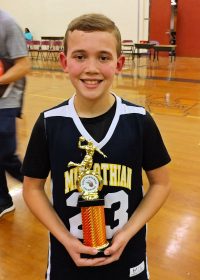 Dylan’s post season basketball tournament