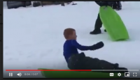 Zayne Sled Wipeout 2016